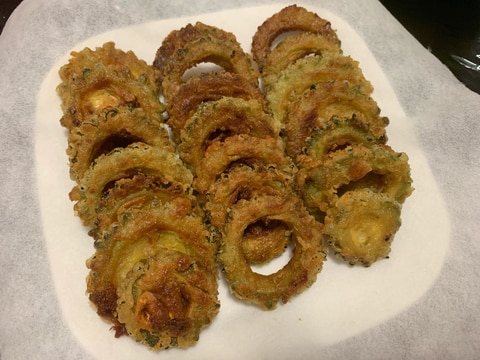 ゴーヤの唐揚げ〜カレー風味〜